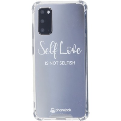 Coque Samsung Galaxy S20+ - Miroir Self Love