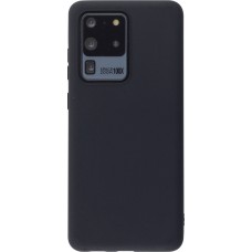 Coque Samsung Galaxy S20 Ultra - Silicone Mat - Noir