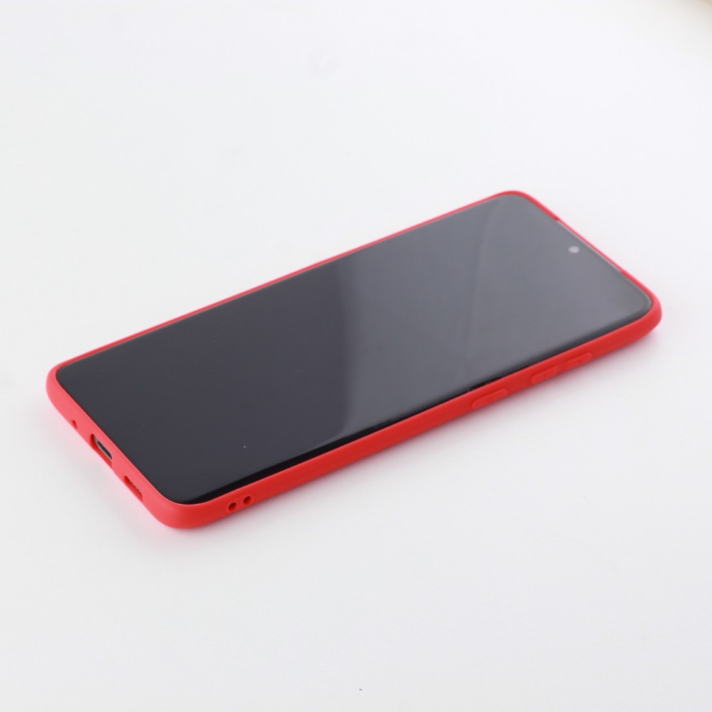 Coque Samsung Galaxy S20 Ultra - Silicone Mat - Rouge