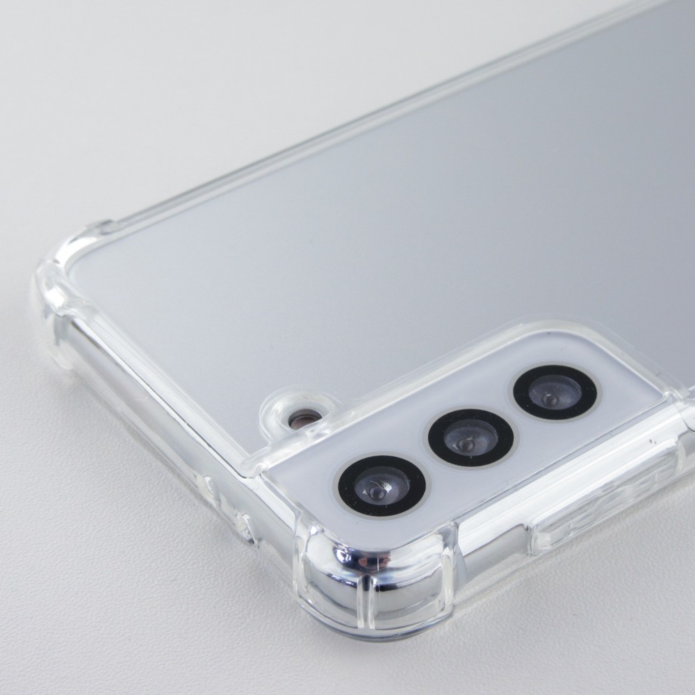 Coque Samsung Galaxy S23 - Bumper Glass Hybrid TPU silicone anti-choc - Transparent
