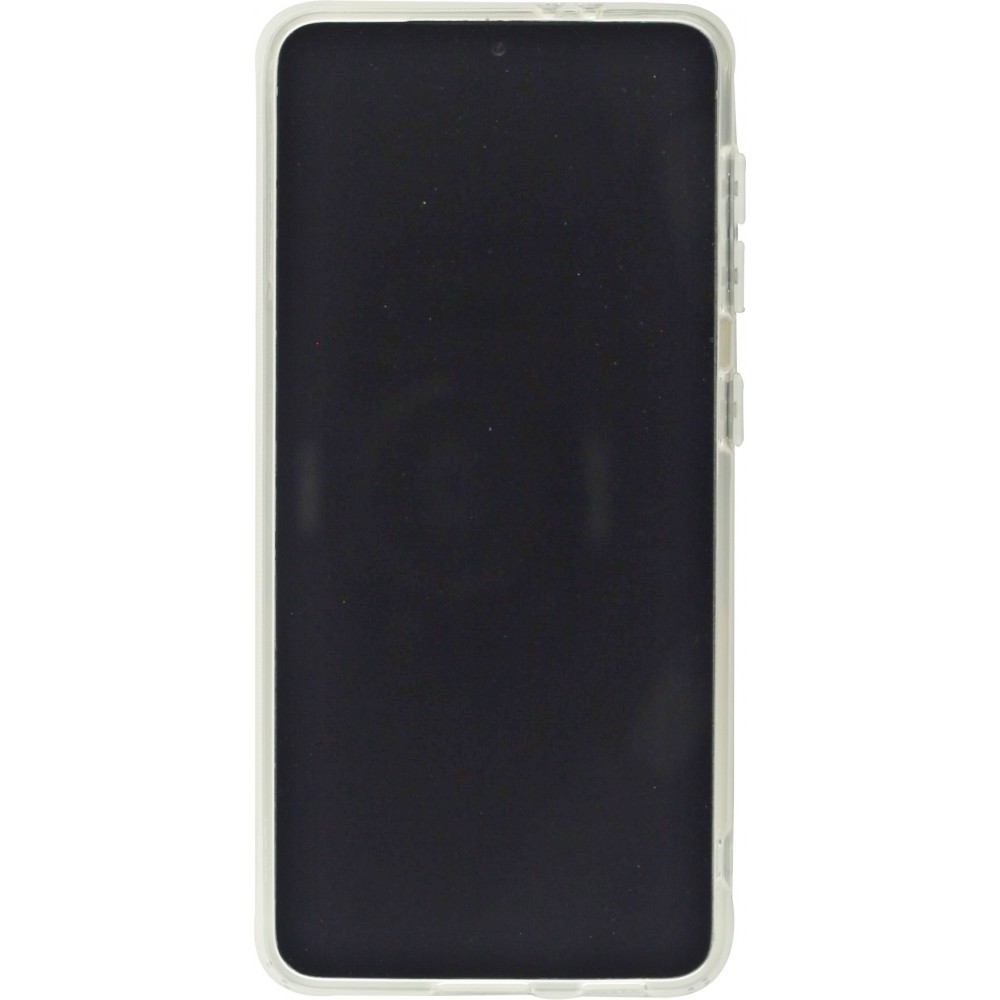 Coque Samsung Galaxy S23+ - Caméra clapet avec anneau - Blanc