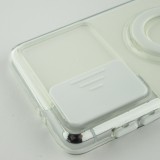 Coque Samsung Galaxy S23+ - Caméra clapet avec anneau - Blanc