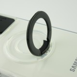 Hülle Samsung Galaxy S22+ - mit Kamera-Slider und Ring - Schwarz