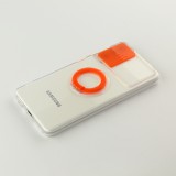 Coque Samsung Galaxy S23 - Caméra clapet avec anneau - Orange