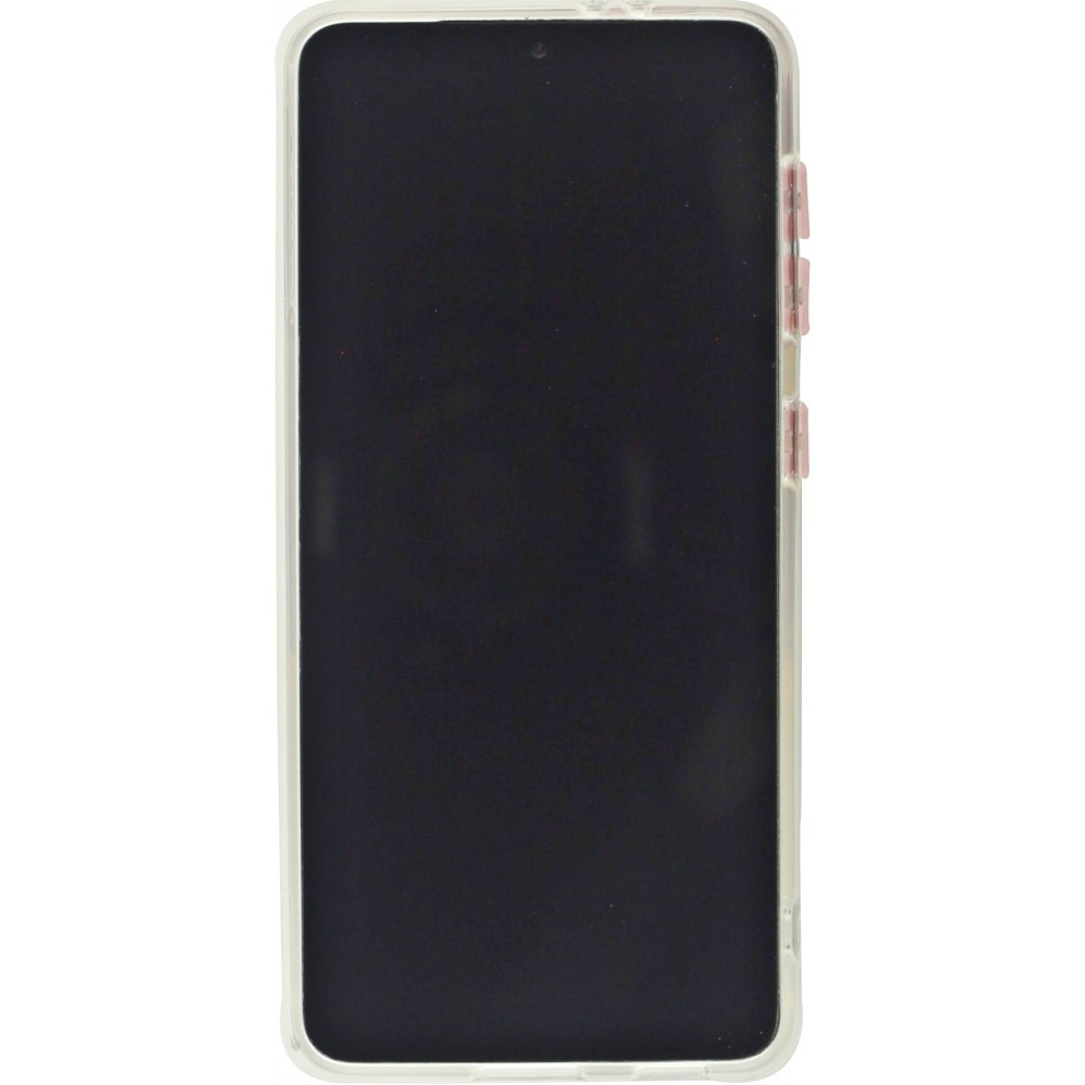 Coque Samsung Galaxy S23+ - Caméra clapet avec anneau - Rose