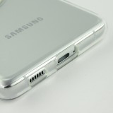 Coque Samsung Galaxy S23 - Caméra clapet avec anneau - Turquoise