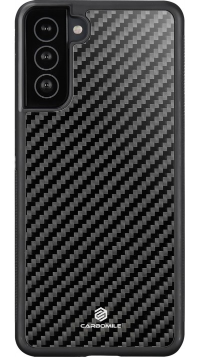 Coque Samsung Galaxy S21 5G - Carbomile fibre de carbone