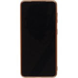 Coque Samsung Galaxy S20 FE - Gel Bronze avec anneau - Rose