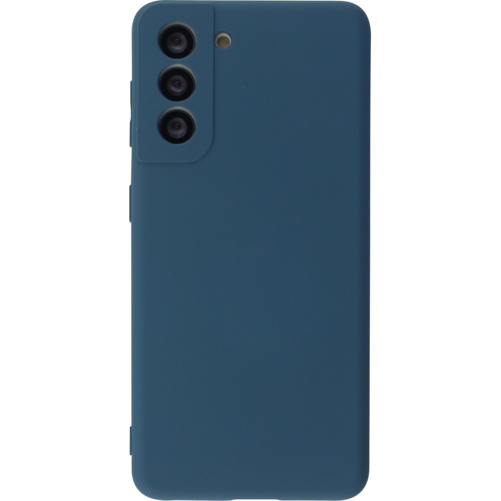 Coque Samsung Galaxy S21 5G - Soft Touch - Bleu foncé