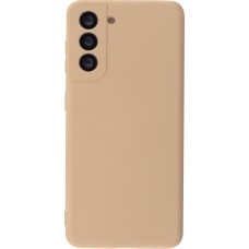 Hülle Samsung Galaxy S21 FE 5G - Soft Touch blass- Rosa