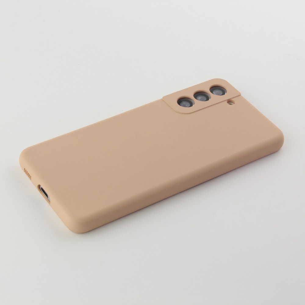 Hülle Samsung Galaxy S21 FE 5G - Soft Touch blass- Rosa