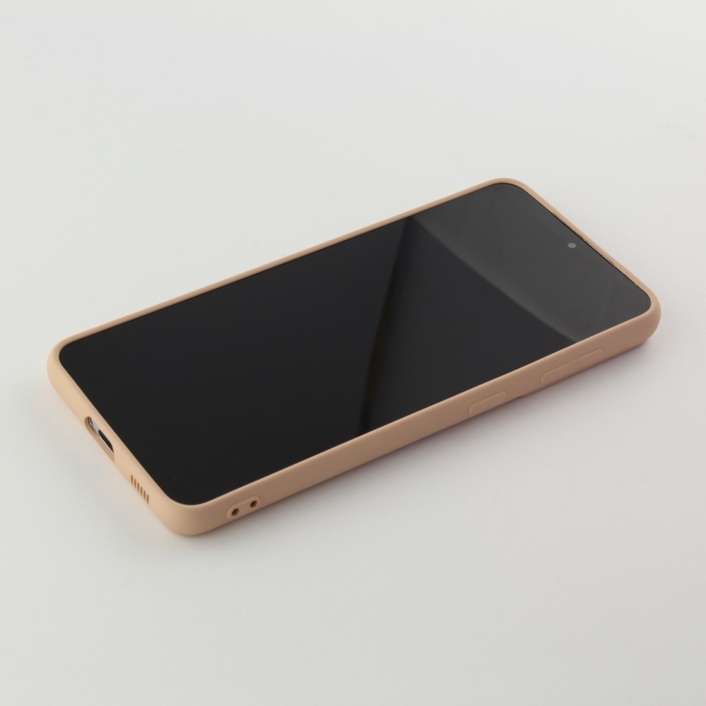 Hülle Samsung Galaxy S21 FE 5G - Soft Touch blass- Rosa