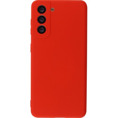Coque Samsung Galaxy S21 FE 5G - Soft Touch - Rouge