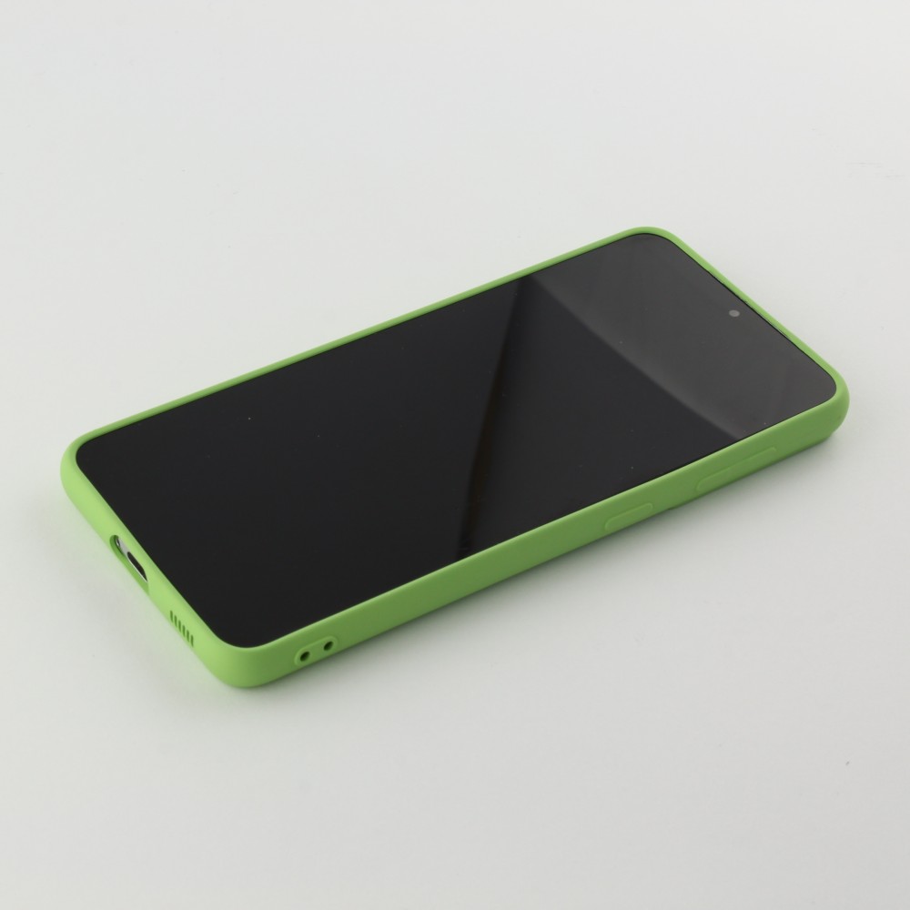 Coque Samsung Galaxy S21 5G - Soft Touch vert clair