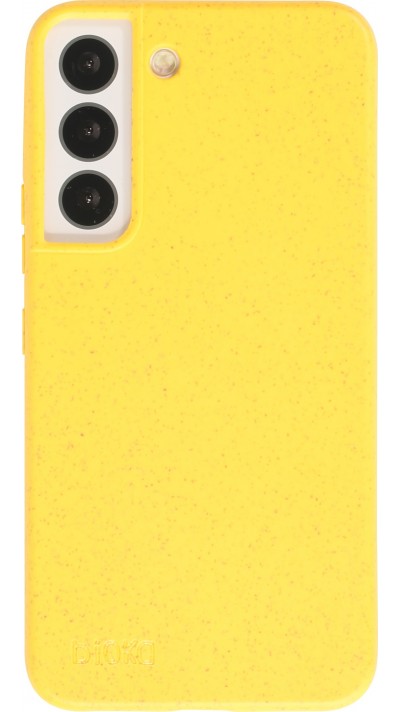 Coque Samsung Galaxy S22+ - Bioka biodégradable et compostable Eco-Friendly - Jaune