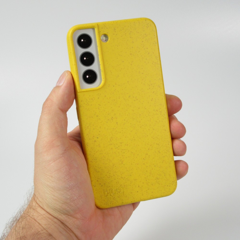 Coque Samsung Galaxy S22+ - Bioka biodégradable et compostable Eco-Friendly - Jaune