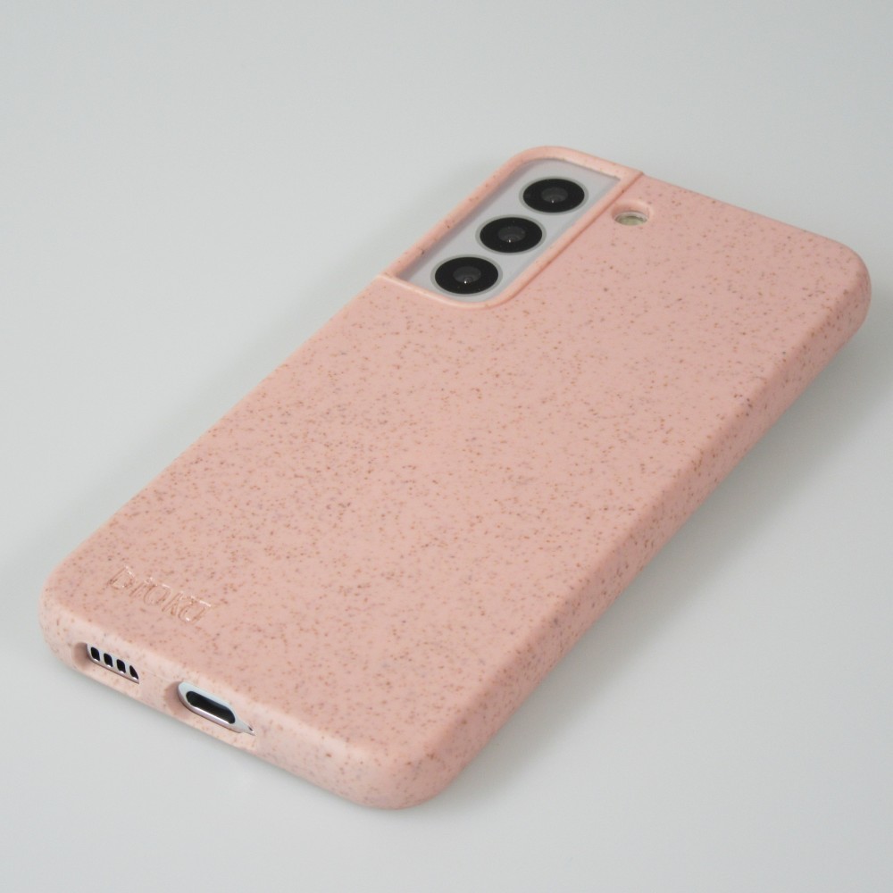 Coque Samsung Galaxy S21 FE 5G - Bioka biodégradable et compostable Eco-Friendly - Rose