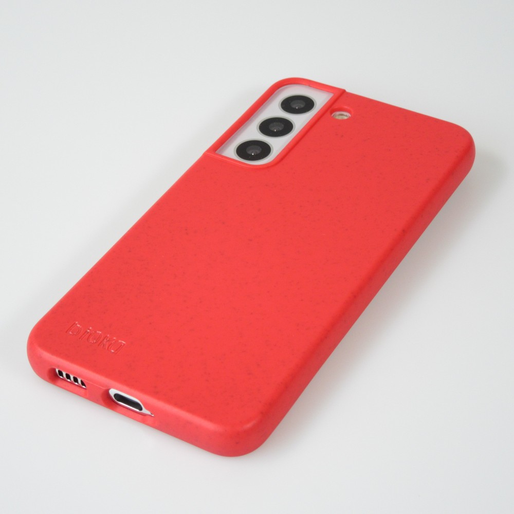 Coque Samsung Galaxy S21 FE 5G - Bioka biodégradable et compostable Eco-Friendly - Rouge