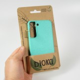 Samsung Galaxy S22+ Case Hülle - Bioka Biologisch Abbaubar Eco-Friendly Kompostierbar - Türkis