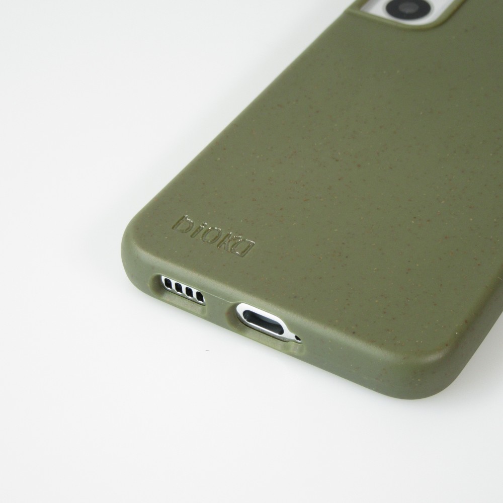 Coque Samsung Galaxy S22+ - Bioka biodégradable et compostable Eco-Friendly - Vert