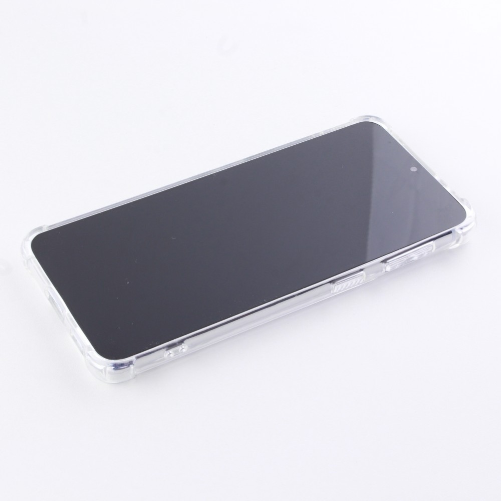 Hülle Samsung Galaxy S22 Ultra - Bumper Glass - Transparent