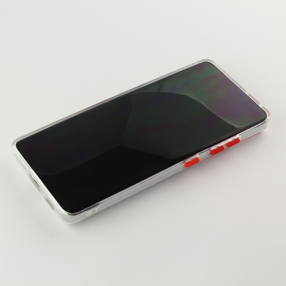 Coque Samsung Galaxy S23 Ultra - Caméra clapet avec anneau - Rouge