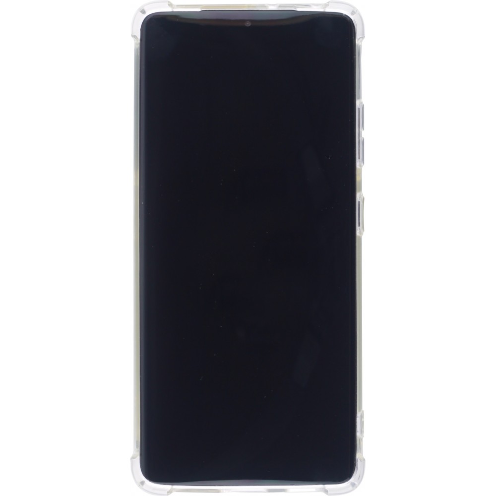 Coque Samsung Galaxy S22 Ultra - Gel Transparent Silicone Bumper anti-choc avec protections pour coins