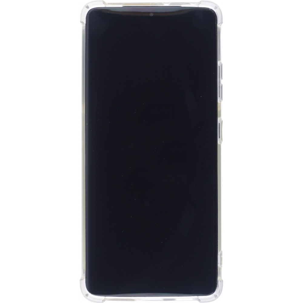 Hülle Samsung Galaxy S22 Ultra - Gummi Transparent Gel Bumper mit extra Schutz für Ecken Antischock