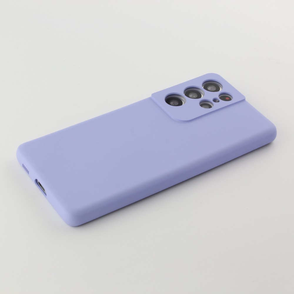Hülle Samsung Galaxy S21 Ultra 5G - Soft Touch - Violett
