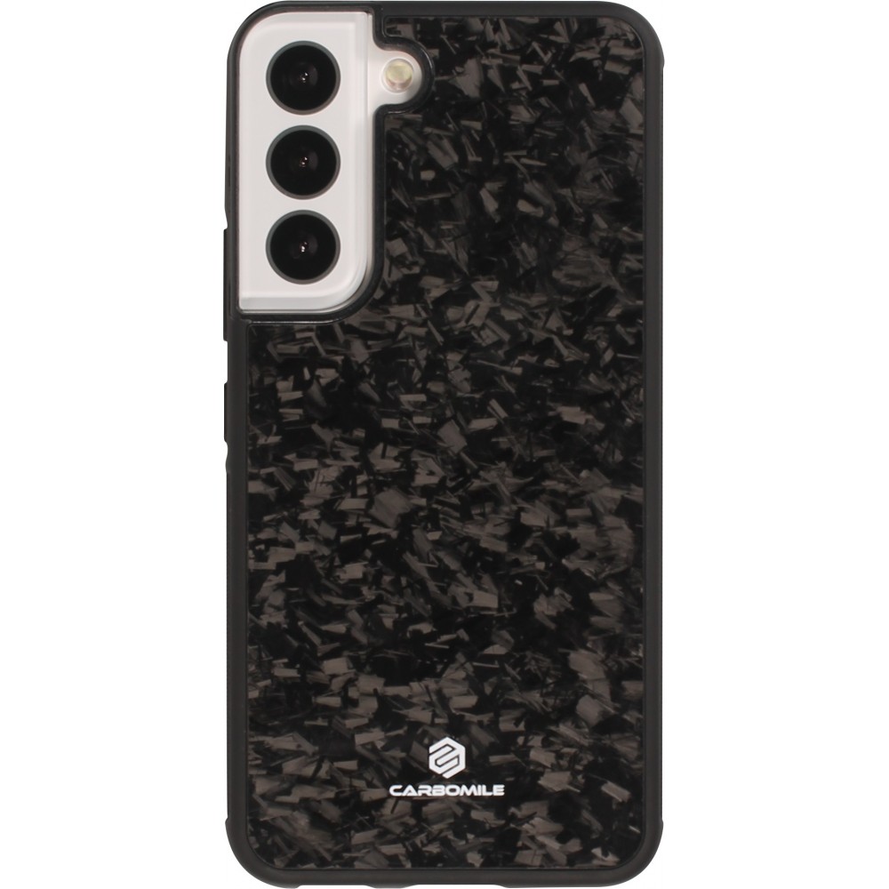 Coque Samsung Galaxy S22 - Carbomile carbone forgé