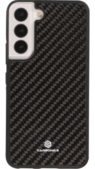 Coque Samsung Galaxy S22+ - Carbomile fibre de carbone