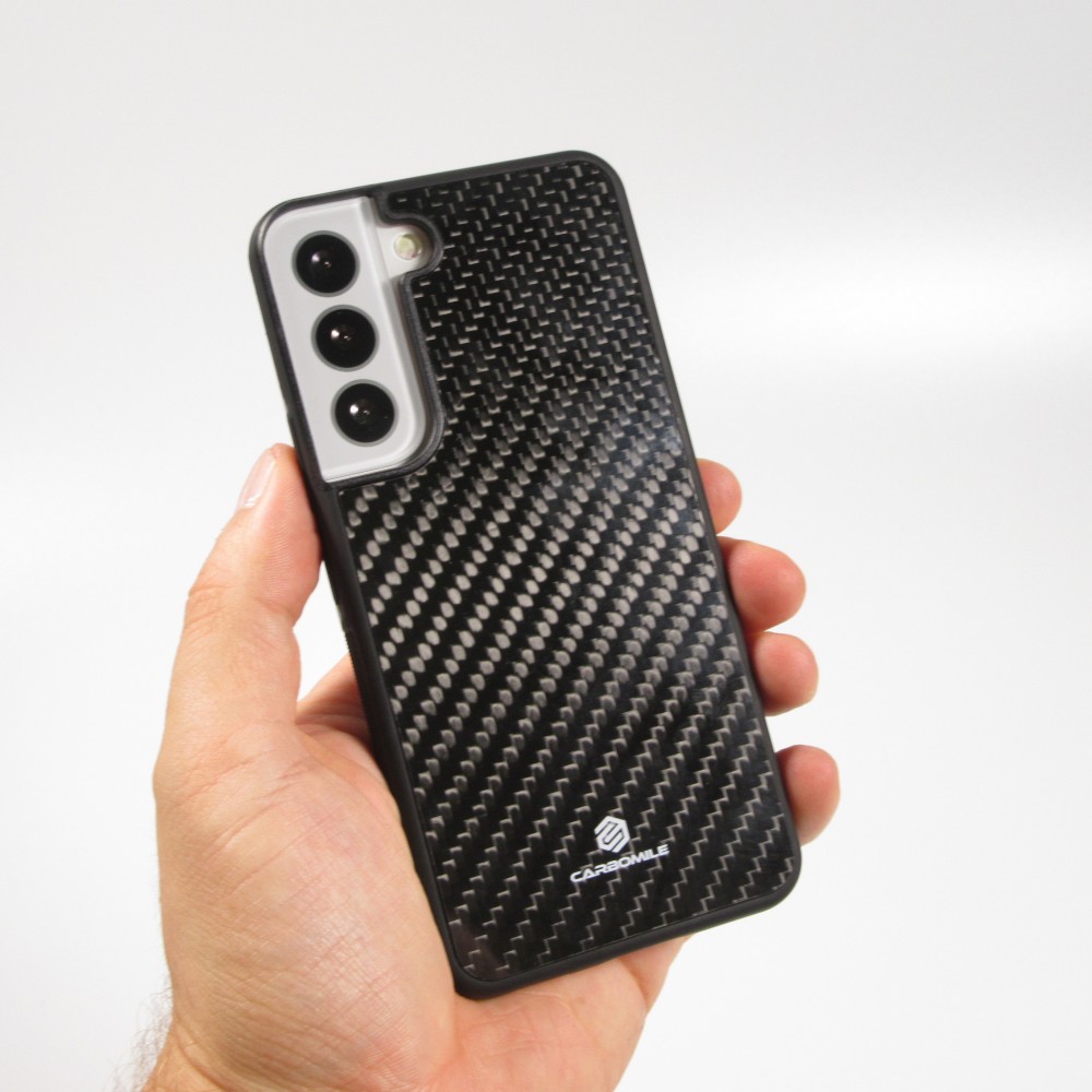Samsung Galaxy S23+ Case Hülle - Carbomile Carbon Fiber