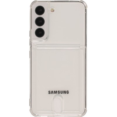 Coque Samsung Galaxy S23 - Gel Bumper Porte-carte - Transparent