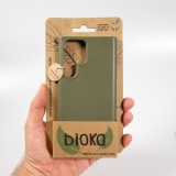 Coque Samsung Galaxy S22 Ultra - Bioka biodégradable et compostable Eco-Friendly - Vert foncé