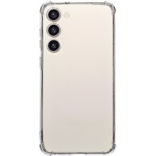Coque Samsung Galaxy S23+ - Gel Transparent Silicone Bumper anti-choc avec protections de coins et caméra