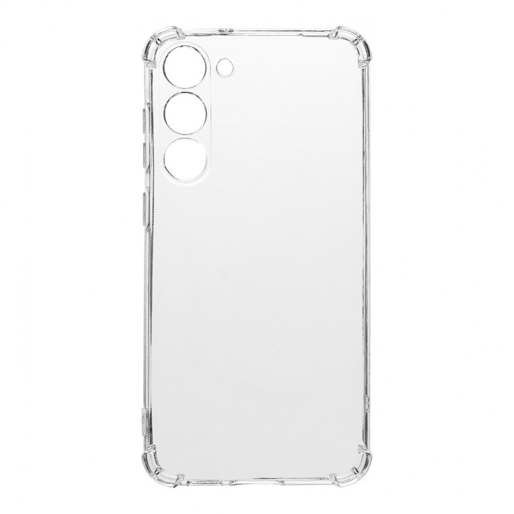 Samsung Galaxy S23 Case Hülle - Gummi Transparent Gel Bumper mit extra Schutz für Ecken Antischock