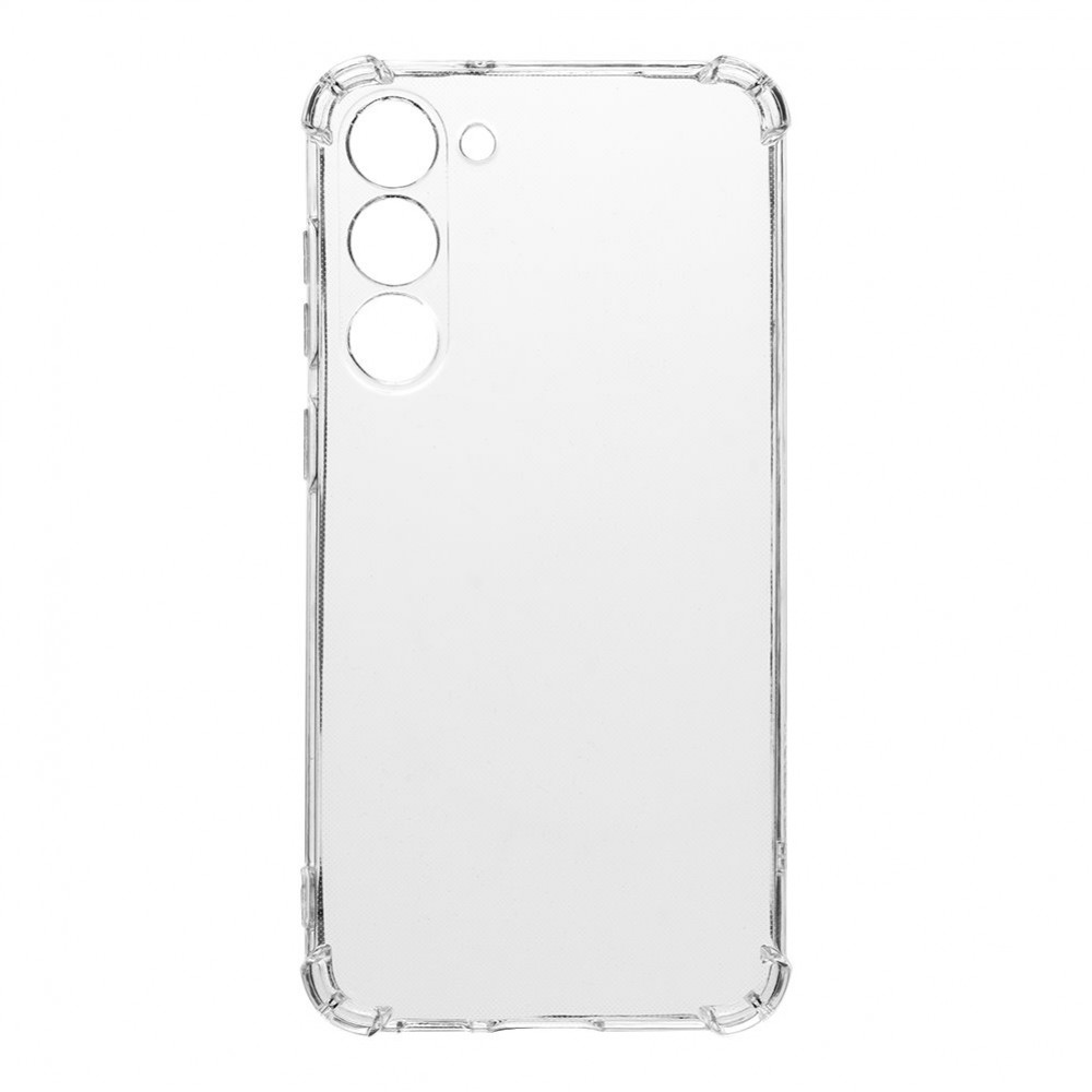 Coque Samsung Galaxy S23+ - Gel Transparent Silicone Bumper anti-choc avec protections de coins et caméra