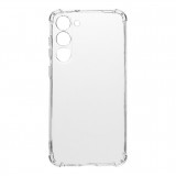 Coque Samsung Galaxy S23+ - Gel Transparent Silicone Bumper anti-choc avec protections de coins et caméra