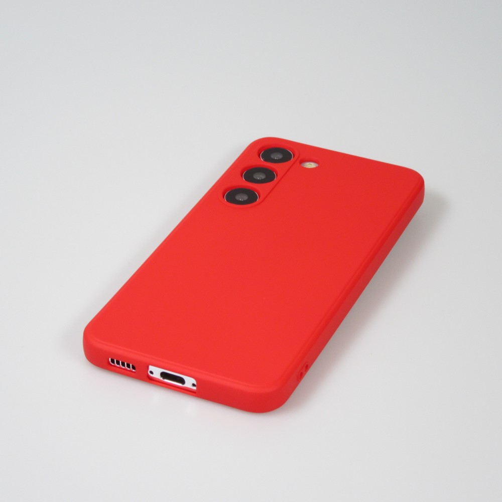 Coque Samsung Galaxy S24 - Gel soft touch - Rouge