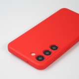 Coque Samsung Galaxy S24+ - Gel soft touch - Rouge