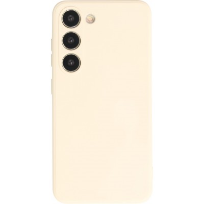 Coque Samsung Galaxy S26 - Gel soft touch - Vanille