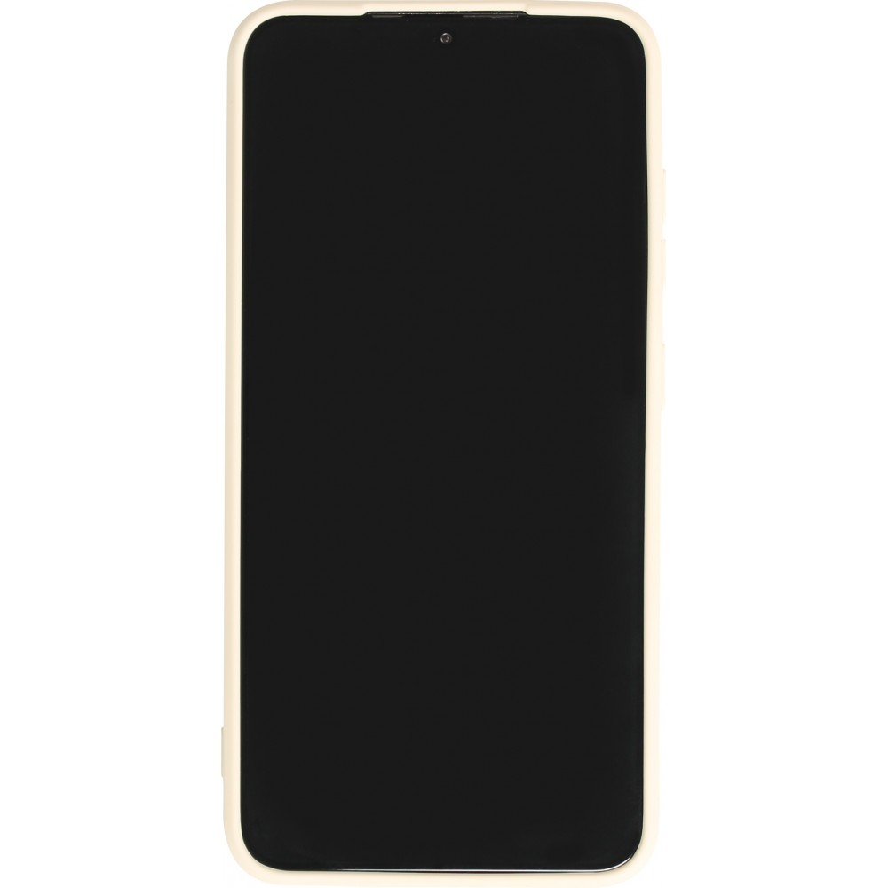 Coque Samsung Galaxy S23+ - Gel soft touch - Vanille