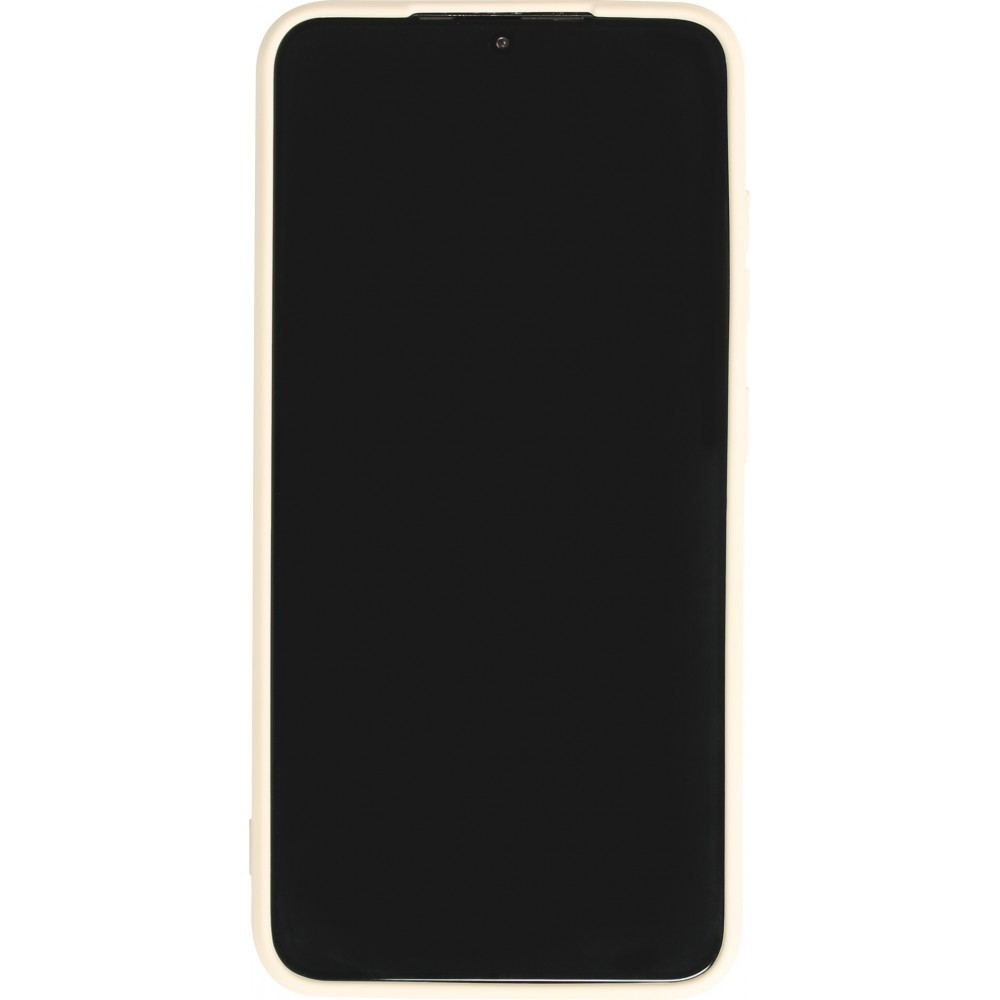 Coque Samsung Galaxy S23+ - Gel soft touch - Vanille