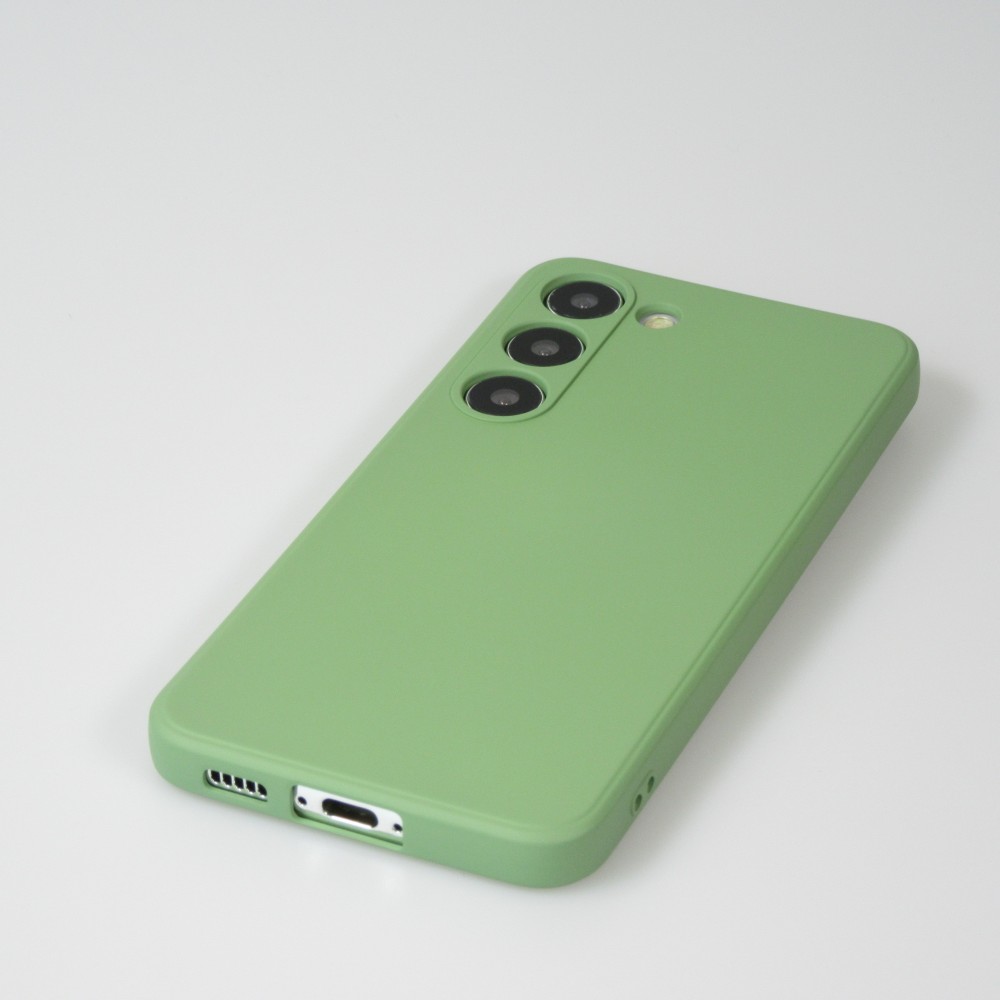 Coque Samsung Galaxy S25 - Gel soft touch - Vert