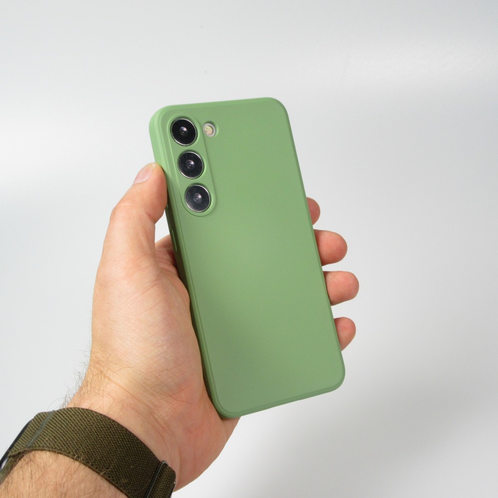 Coque Samsung Galaxy S25 - Gel soft touch - Vert