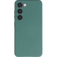 Coque Samsung Galaxy S24 - Gel soft touch - Vert foncé