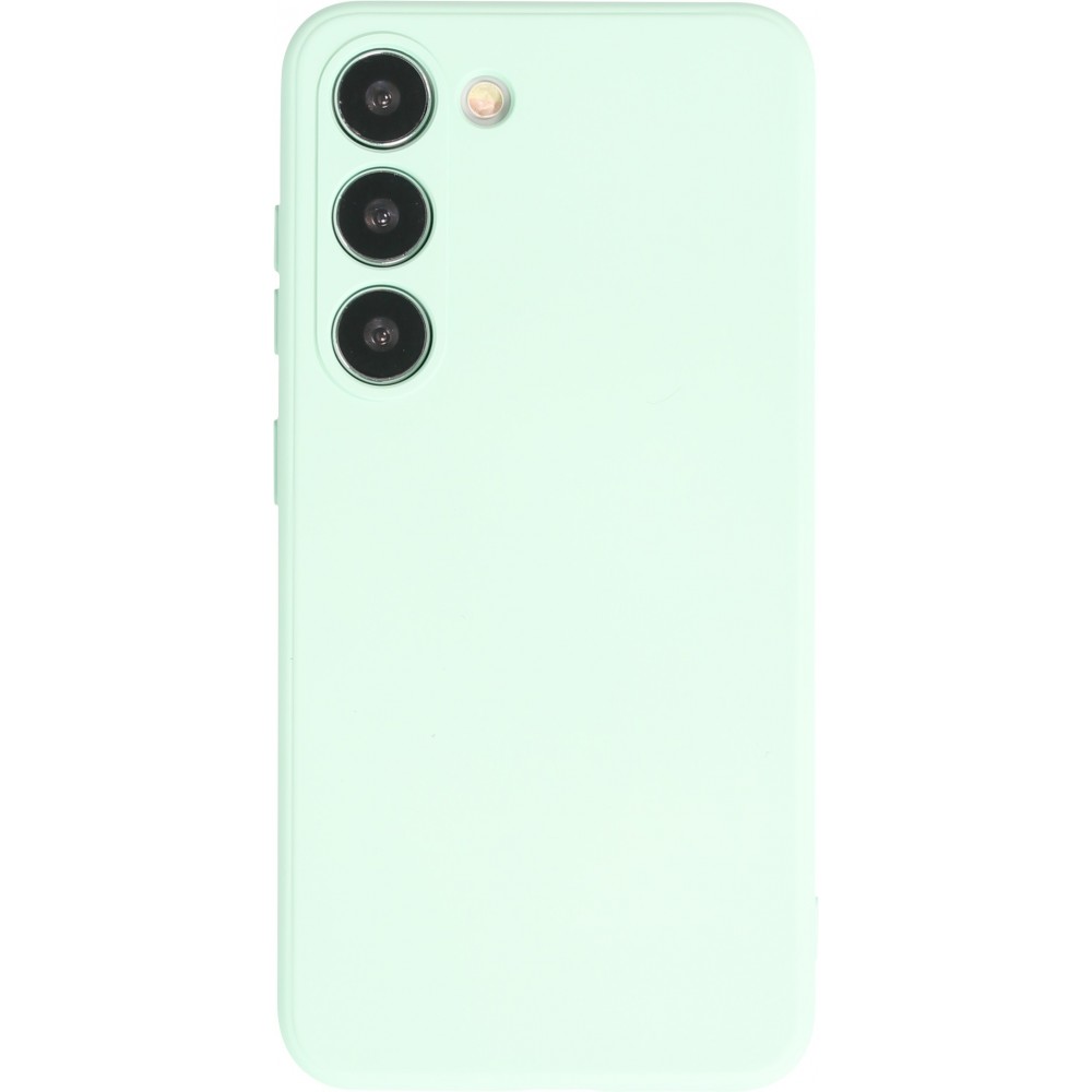Coque Samsung Galaxy S23+ - Gel soft touch - Vert menthe