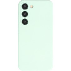 Coque Samsung Galaxy S25 - Gel soft touch - Vert menthe