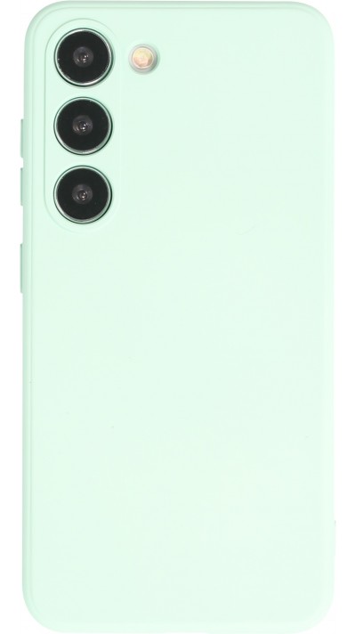 Coque Samsung Galaxy S23 - Gel soft touch - Vert menthe