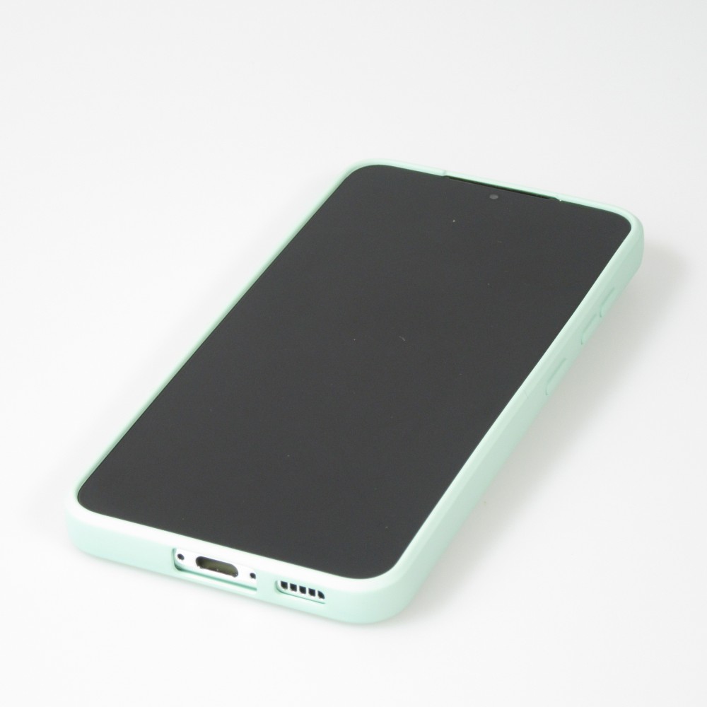 Coque Samsung Galaxy S25 - Gel soft touch - Vert menthe